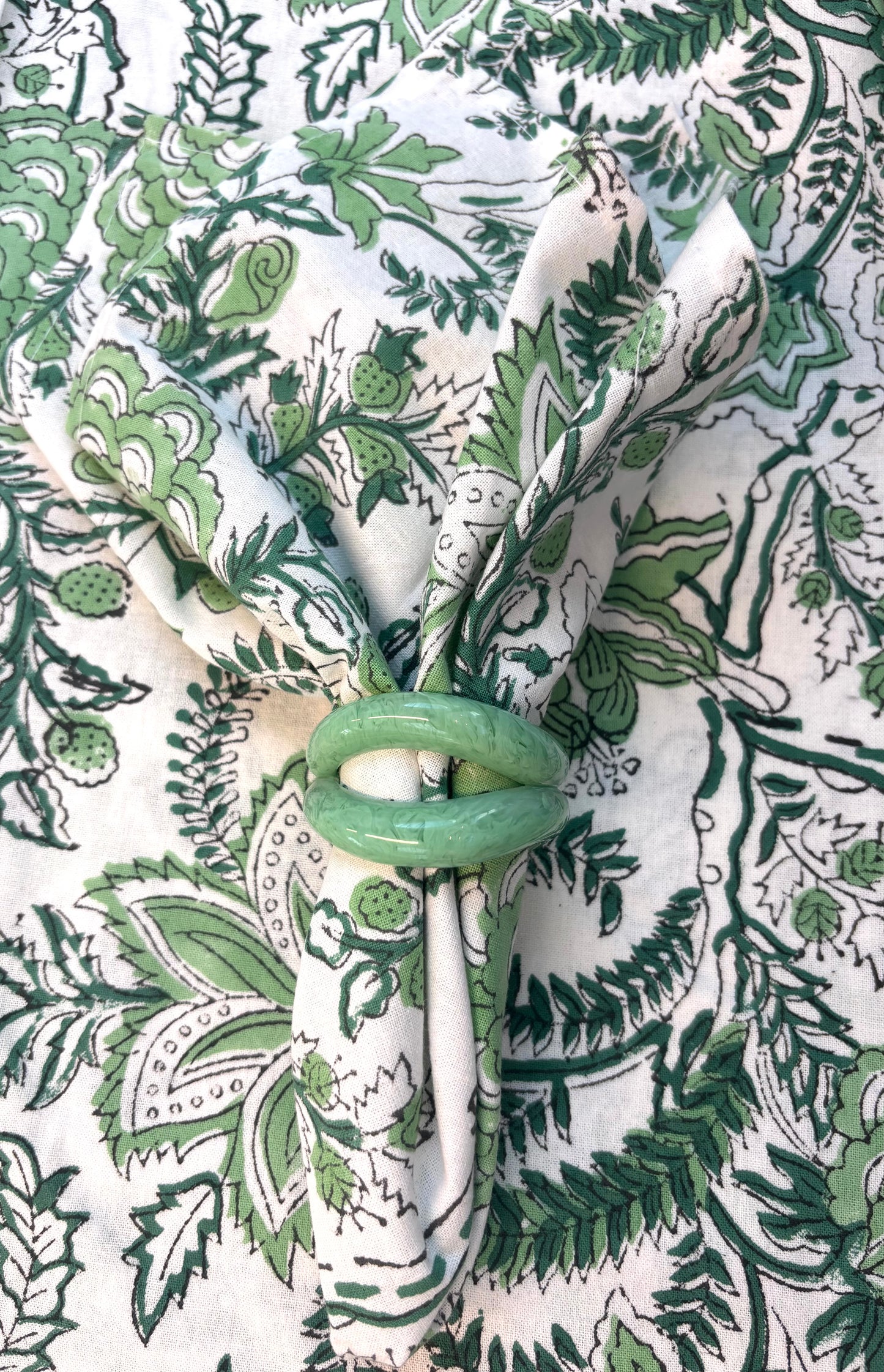 GREEN WAVE ( Set of 6)